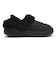 214038-001　UNFRGTBLE QUILTED VEGAN SUEDE　BLACK　715632-0001