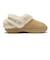 212106-265　CL UNFURGTBLE VEGAN SUEDE CLOG　TAN　715627-0001