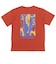 225-014005　WILD-CARD LOOSE FIT T/C TEE　RED　705373-0002