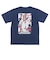 225-014005　WILD-CARD LOOSE FIT T/C TEE　NAVY　705373-0001