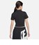 DV7885　W ESS SS POLO CRP　010BLACK/WHITE　663910-0001