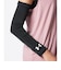 1313490　HEATGEAR ARM SLEEVES　001BLK/WHT　651793-0001