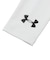 1313490　HEATGEAR ARM SLEEVES　100WHT/BLK　651793-0002