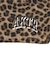 226-023002　F.A. LEOPARD WIDE 5.5 SHORTS　CAMEL　715183-0001