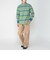 G6SM-J059　M LANGDON RUGBY SHIRT　OLIVE /BLUE　708744-0001