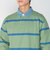 G6SM-J059　M LANGDON RUGBY SHIRT　OLIVE /BLUE　708744-0001