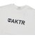 225-044005　68xAKTR LOGO TEE　WHITE　705367-0002