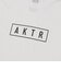 524-009005　BASIC AKTR LOGO SPORTS TEE　WHITE　705371-0002