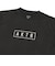 524-009005　BASIC AKTR LOGO SPORTS TEE　BLACK　705371-0001