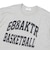 225-042005　68xAKTR ARCH LOGO TEE　LIGHT GRAY　705366-0002
