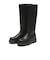 W3071　TRACK SOLE LONG BOOTS5　BLACK　715018-0001