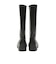 W3071　TRACK SOLE LONG BOOTS5　BLACK　715018-0001