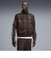 639061　M T7 RELAXED TARTAN WOVEN JKT　33CHOCOLATE F.　717910-0002