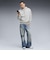 637883　M GRAPHIC HIGH SPIRITS HOODIE　04LIGHT GRAY H.　717901-0002