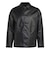 LC8119　U PLEATHER COAT(JP)　BLACK　716498-0001