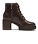 W8037　GL 6HOLE LACE UP 8　BROWN　715021-0002