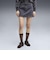639097　W FUTURE.ARCHIVE TWILL SKIRT　35INKY DEPTHS　717915-0002