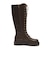 W3088　TRACK SOLE LACE UP LONG BOOTS5　BROWN　715019-0002