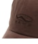 126K7160300　66 Logo Cord Low CAP　BROWN　714518-0002
