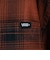 126K1071001　M Check Flannel Open Shirts　BROWN　717847-0002