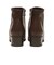 W8019　GL CHUNKY HEEL BOOTS5　BROWN　714527-0002