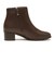 W8019　GL CHUNKY HEEL BOOTS5　BROWN　714527-0002
