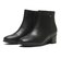 W8019　GL CHUNKY HEEL BOOTS5　BLACK　714527-0001