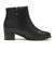 W8019　GL CHUNKY HEEL BOOTS5　BLACK　714527-0001