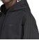 LC8115　U OVERSIZE ZIP HOODIE(SK)　BLACK　716497-0001