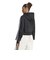 LC8123　W CROP ZIP HOODIE(SK)　BLACK　716500-0001