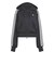 LC8123　W CROP ZIP HOODIE(SK)　BLACK　716500-0001