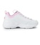 FU0106501100　DISTRACER CHECK　*White/Pink　721014-0001