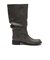 W3097　2BELT SHIRRING LONG BOOTS　GRAY　717157-0002