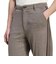 LC5953　U MELANGE PANTS　*DARKBROWN　716479-0001