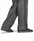 LC5954　U MELANGE PANTS　*BLACK　716480-0001