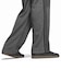 LC5954　U MELANGE PANTS　*BLACK　716480-0001