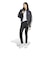 KT2648　W SATIN SST BOMBER JACKET　BLK/WHT/GRY3　715762-0001