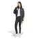 KT2648　W SATIN SST BOMBER JACKET　BLK/WHT/GRY3　715762-0001