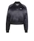 KT2648　W SATIN SST BOMBER JACKET　BLK/WHT/GRY3　715762-0001