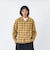 126K1071001　M Check Flannel Open Shirts　BEIGE　717847-0003