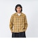 126K1071001　M Check Flannel Open Shirts　BEIGE　717847-0003