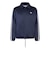 KE4173　M 3STRIPES SATIN COACH JKT　NIGHTINDIGO　716049-0001