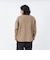126K7100201　Knit Opencollar Shirts　BEIGE　717837-0003