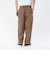126K1140801　M Teck Wool Pant　BROWN　717845-0002