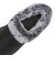 W3068　QS QUILTED BOA SHOES　BLACK　715084-0001