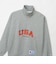C3-E009　M HALF ZIP SWEATSHIRT　ｵｯｸｽﾌｫｰﾄﾞｸﾞﾚｰ　720238-0001