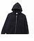C3-E101　M ZIP HOODED SWEATSHIRT　ﾌﾞﾗｯｸ　720247-0001