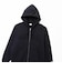 C3-E101　M ZIP HOODED SWEATSHIRT　ﾌﾞﾗｯｸ　720247-0001