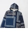 C3-E606　M QUILT PADDED HOODED JKT　ﾈｲﾋﾞｰ　720252-0002