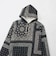 C3-E606　M QUILT PADDED HOODED JKT　ﾌﾞﾗｯｸ　720252-0001